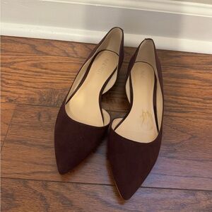Nine West Dark Burgundy Women's Flats